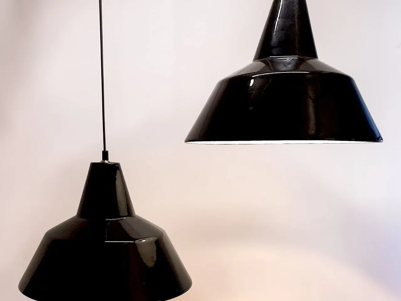 Billede 9 - Louis Poulsen pendel Ø45 sort emalje sæt