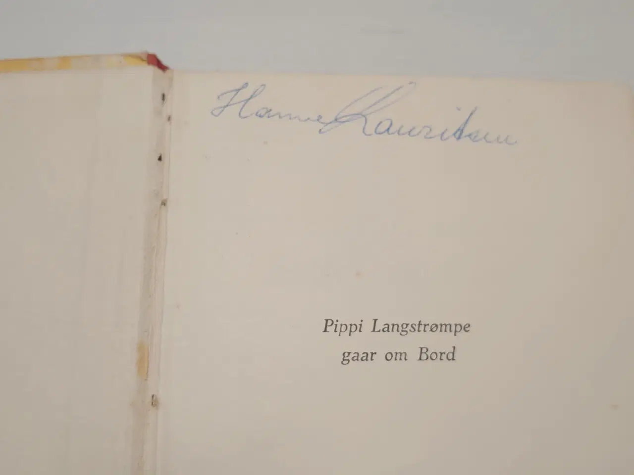 Billede 3 - Astrid Lindgren: Pippi gaar ombord. 1. opl. 1949