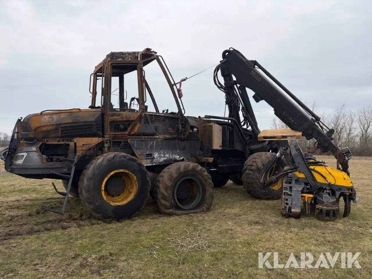 Billede 2 - Skovningsmaskine Ponsse Ergo 8W med h7 processorhoved