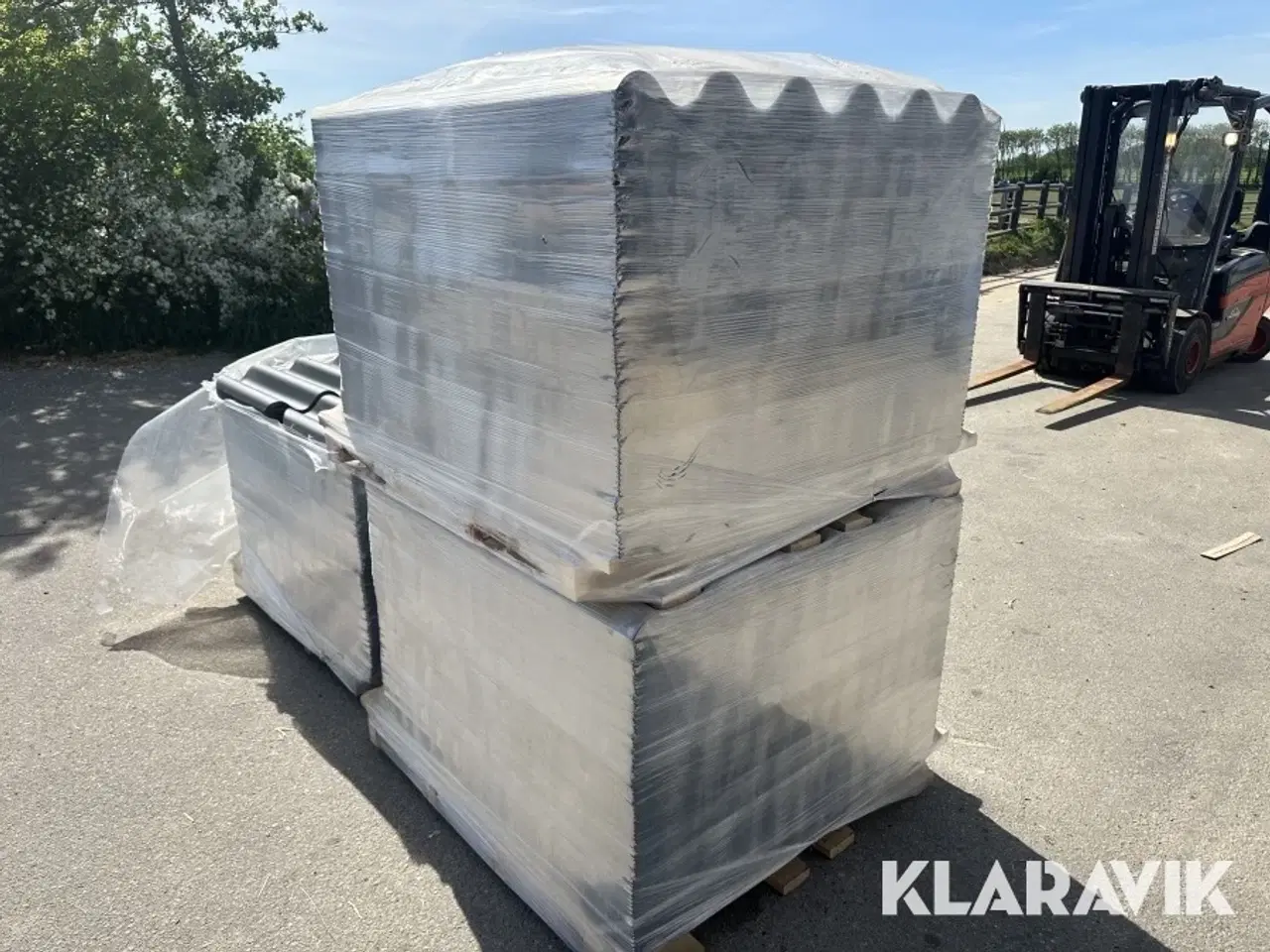 Billede 5 - Bølgeplader Euronit 702 HJ/HU sort – 450 styk