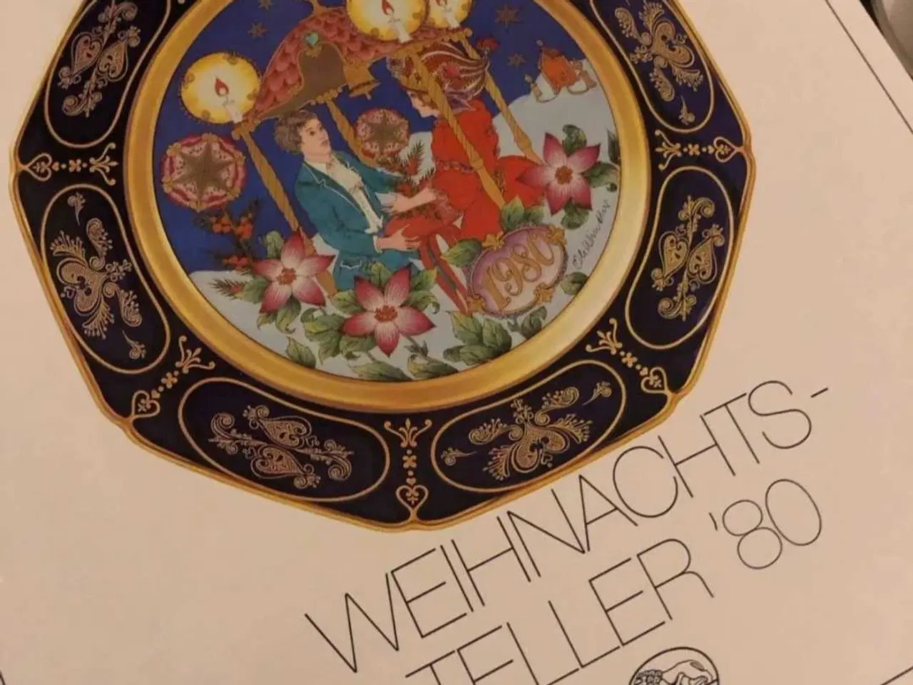 Billede 5 - Ole Winther håndmalet platter