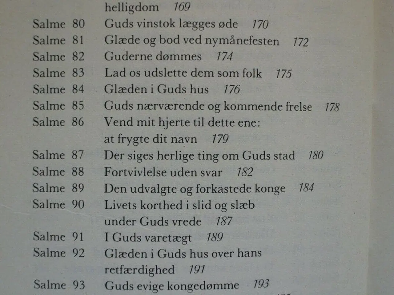 Billede 5 - salmernes bog fortolket, af svend aage nielsen