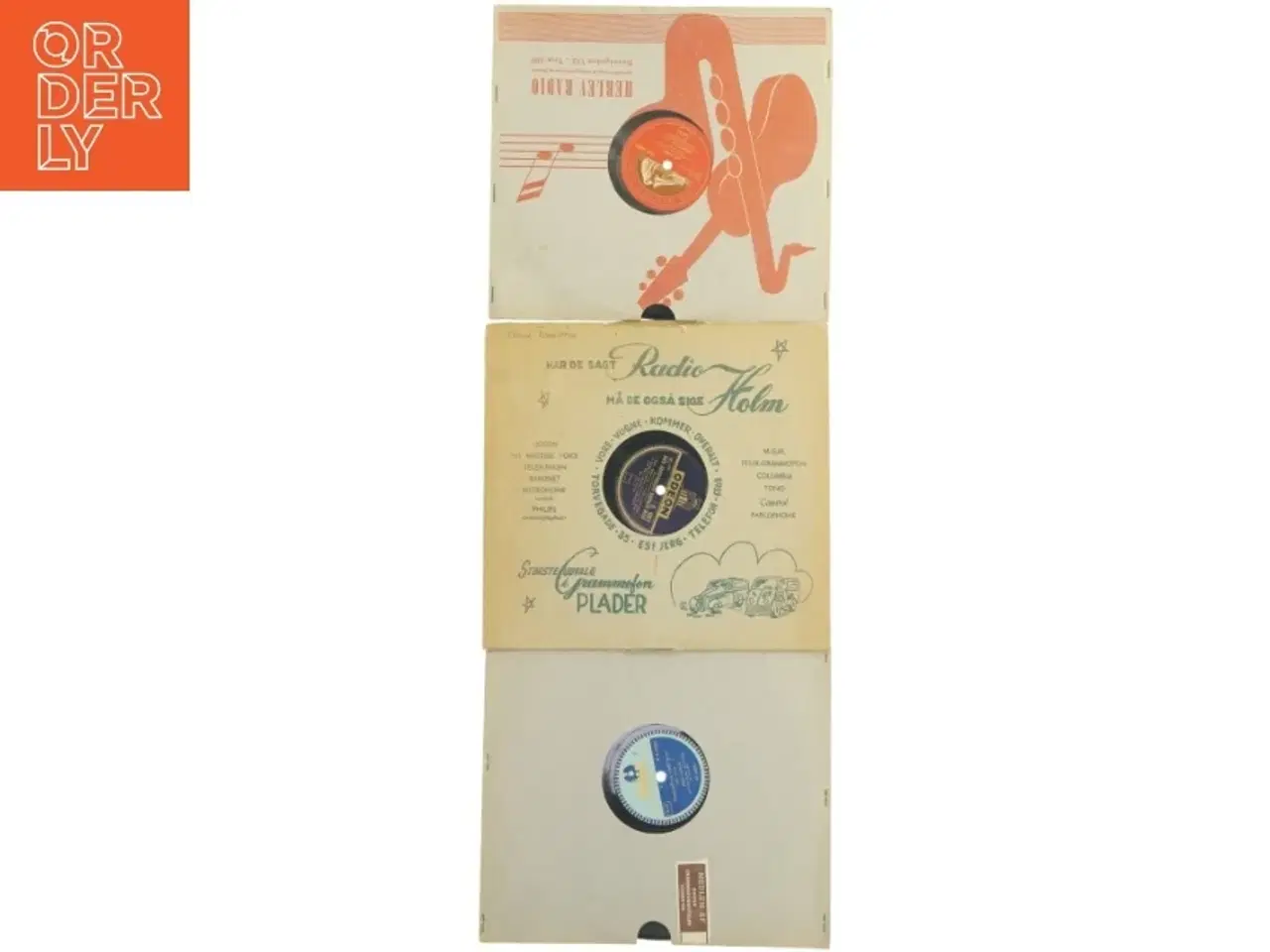 Billede 1 - Gamle vinylplader (str. Ø 25 cm)