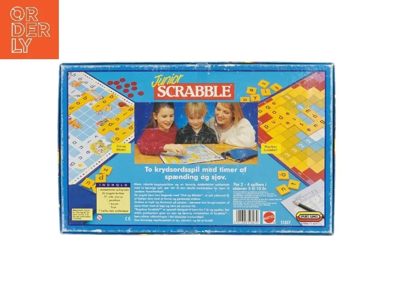 Billede 2 - Junior Scrabble spil fra Spears Games (str. 39x24 cm)