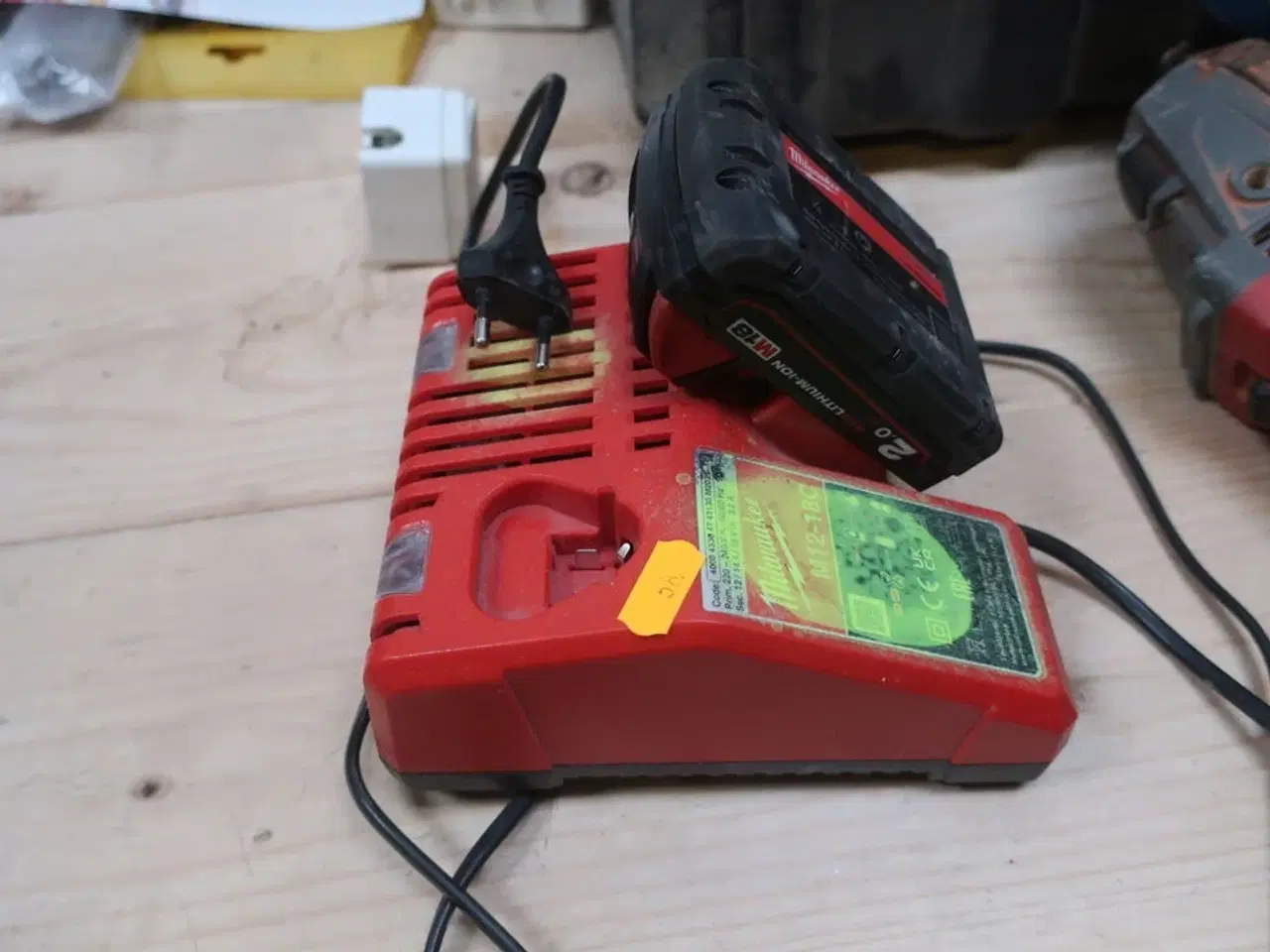 Billede 7 - 4 stk. akku håndværktøj MILWAUKEE