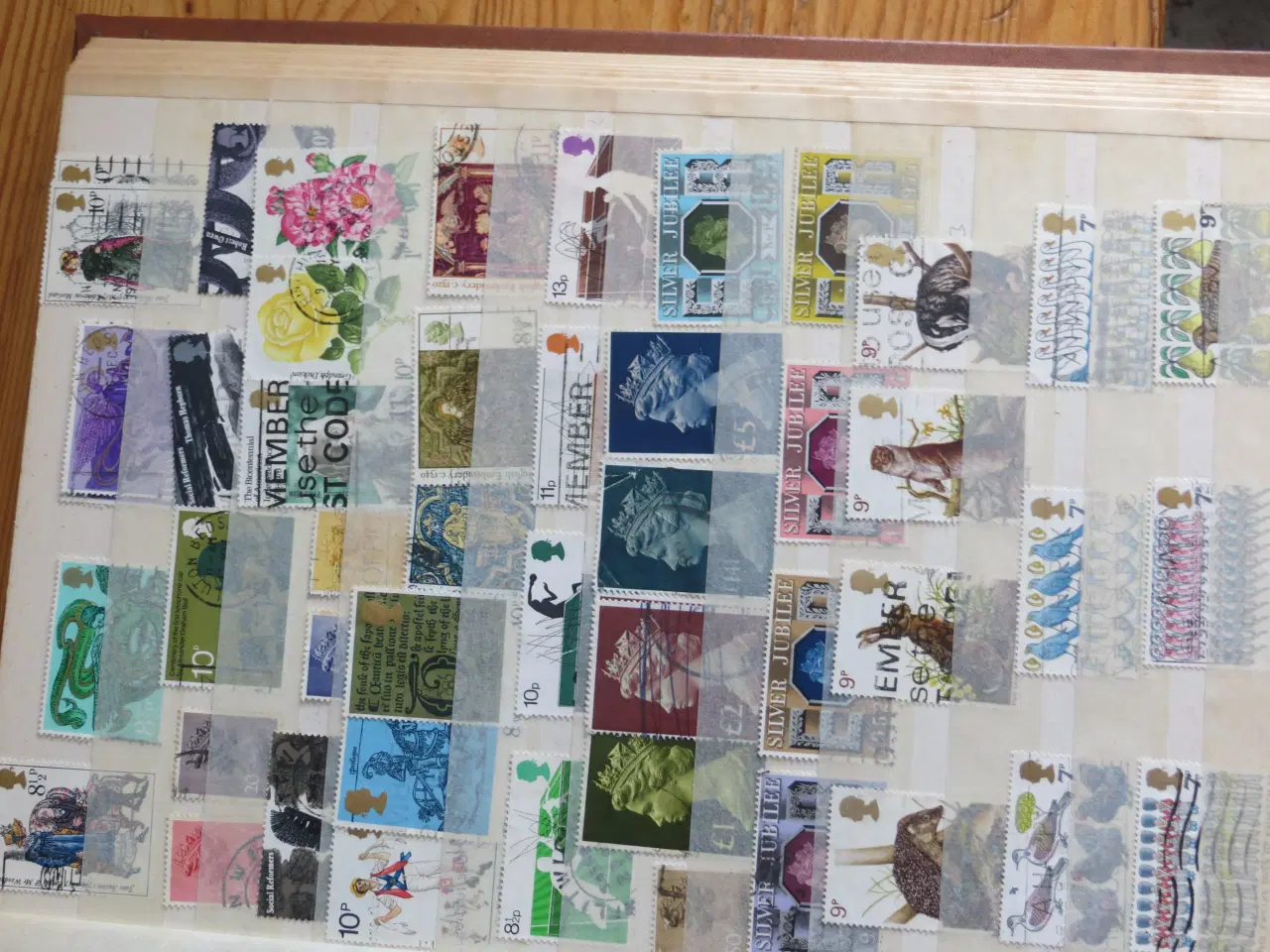 Billede 7 - frimærker fra England ca. 780+ 1 kg afklip 30 år 