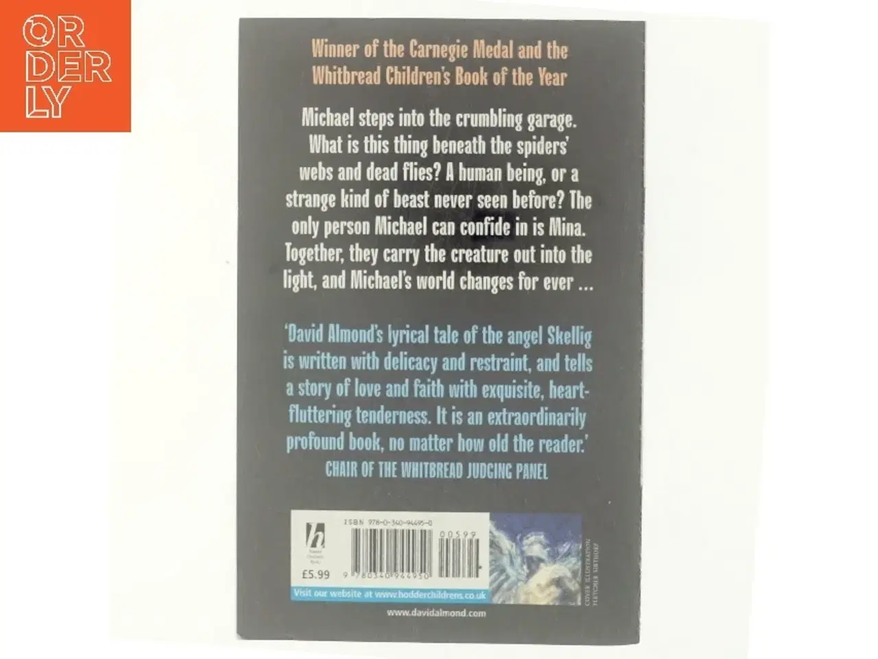 Billede 3 - Skellig af David Almond (Bog)
