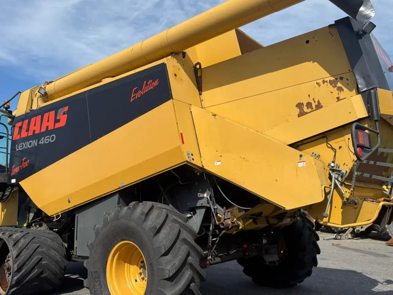 Billede 6 - CLAAS Lexion 460 EVOLUTION MED BÆLTER, 4WD OG V900 SKÆREBORD!