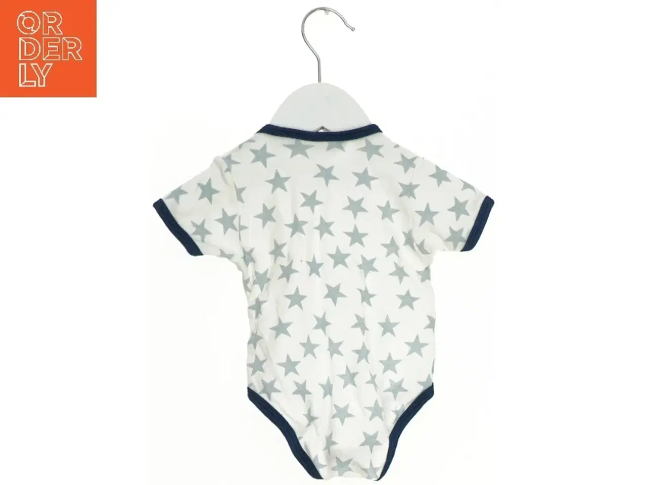 Billede 2 - Kortærmet bodystocking med stjernemønster fra Mads & Mette (str. 62)