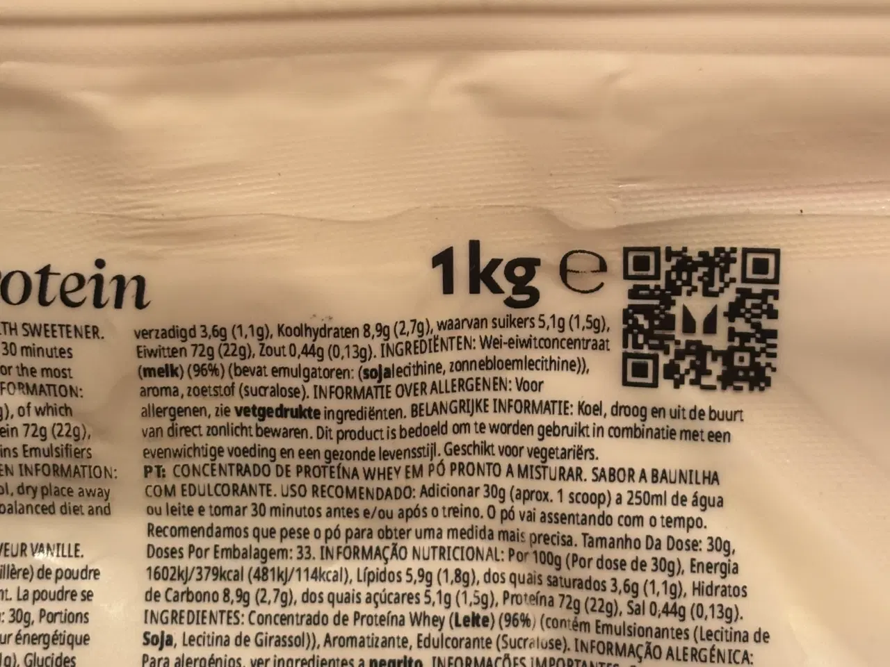 Billede 2 - MyProtein proteinpulver 1 kg