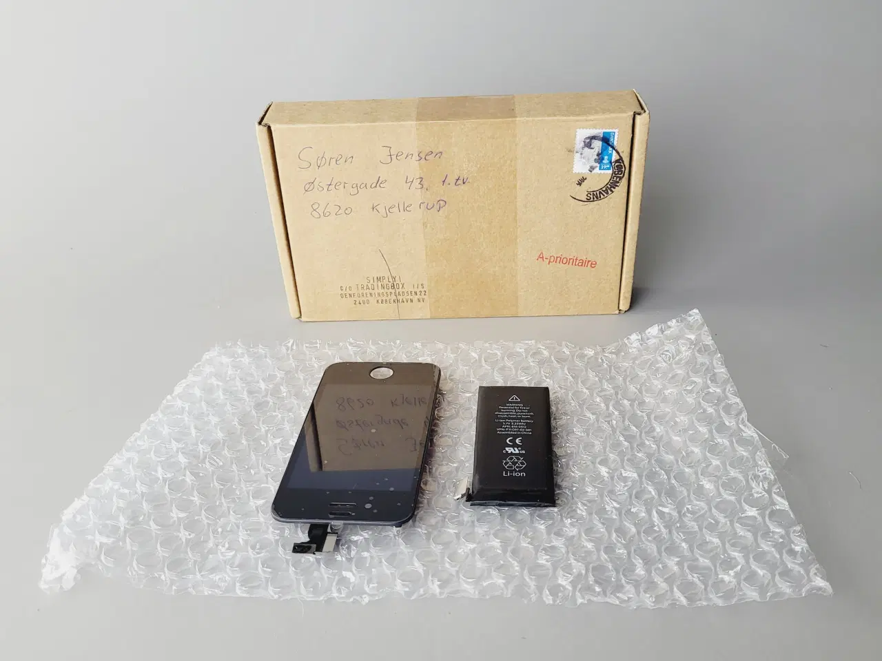 Billede 1 - ⭐️· 📱 Ny Skærm og Batteri til iPhone 5 / 5S (5C)