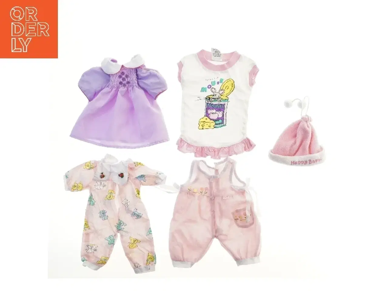 Billede 1 - Dukke tøj sæt (str. 33 cm)