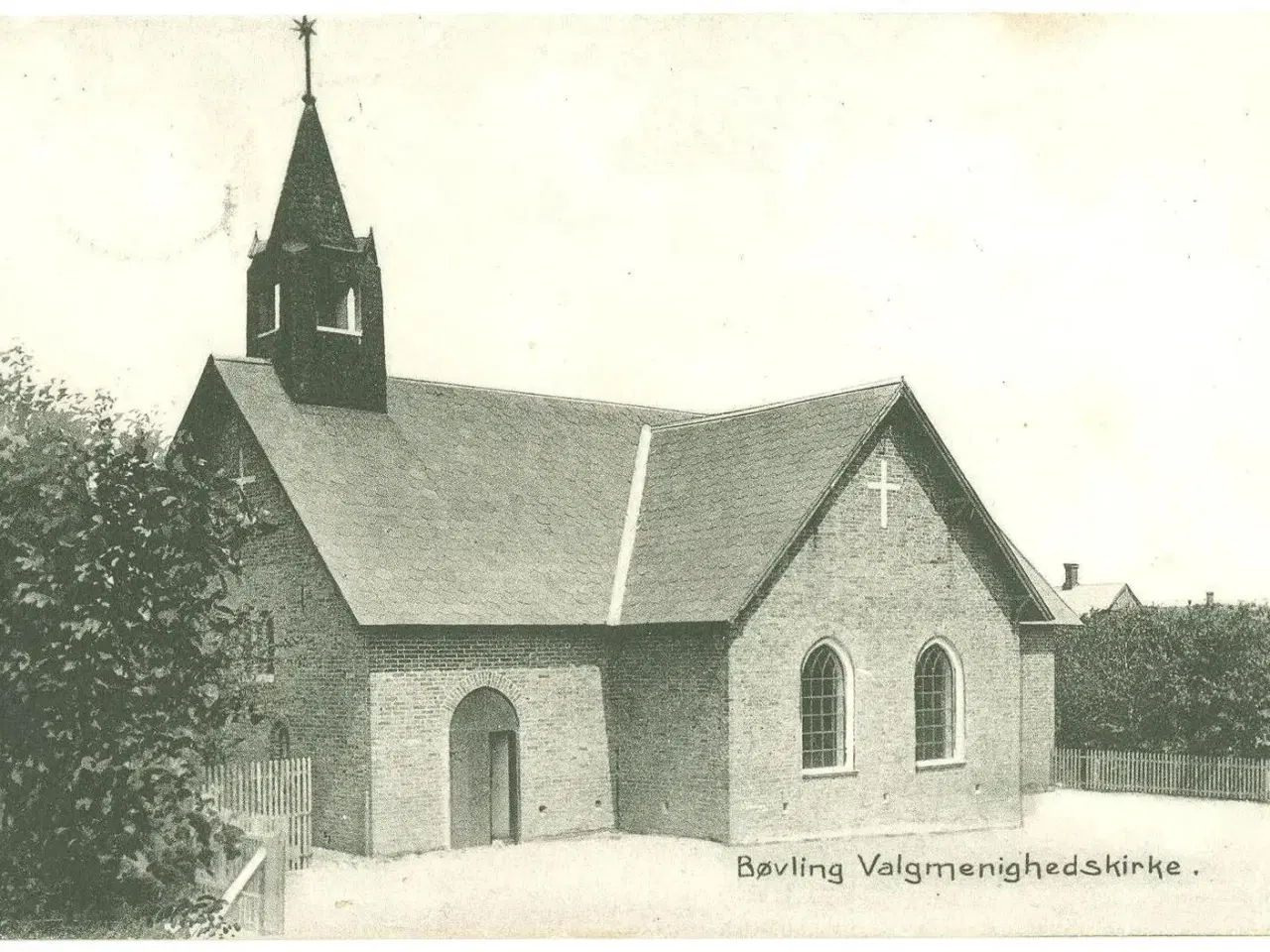 Billede 1 - Bøvling Valgmenighedskirke 1911