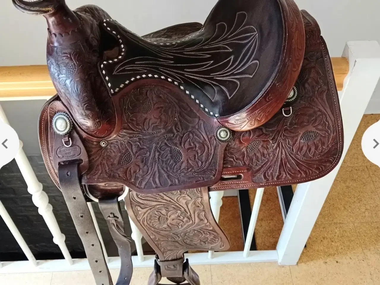 Billede 2 - Smuk western sadel. 