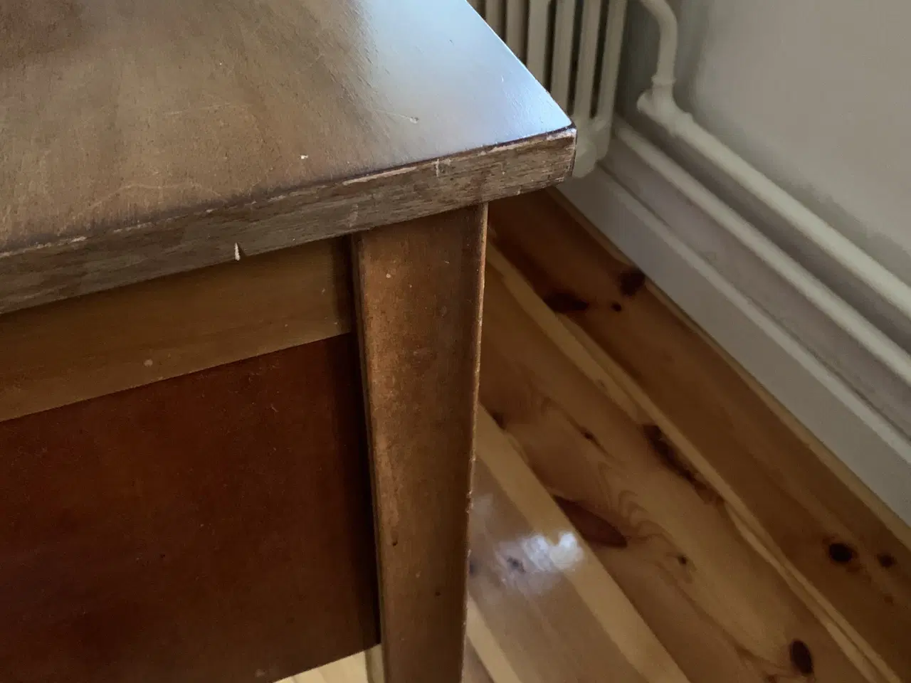 Billede 2 - Stort Skrivebord I mahogni