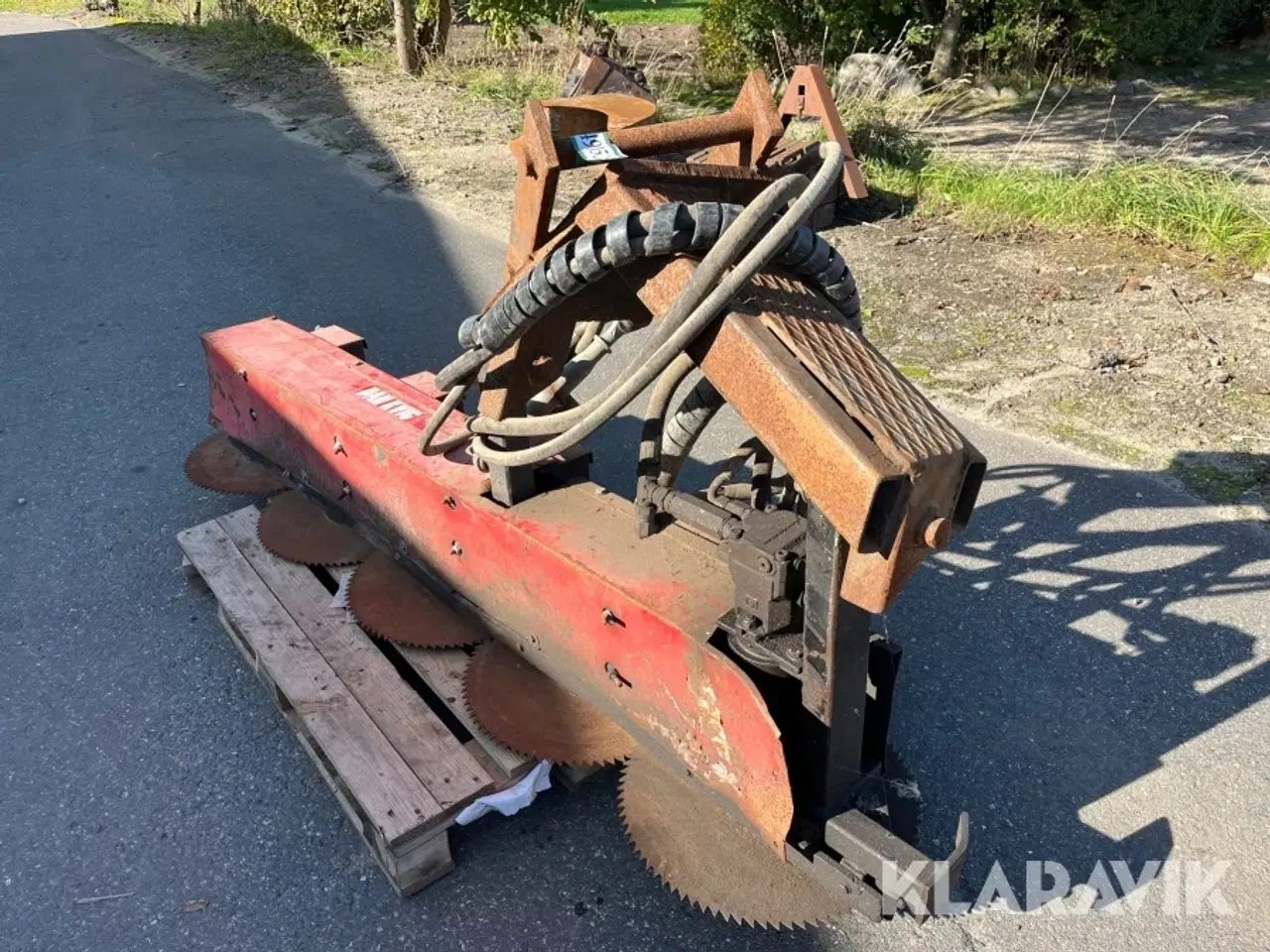 Billede 4 - Grenklipper Dankvic med Hydrema skifte