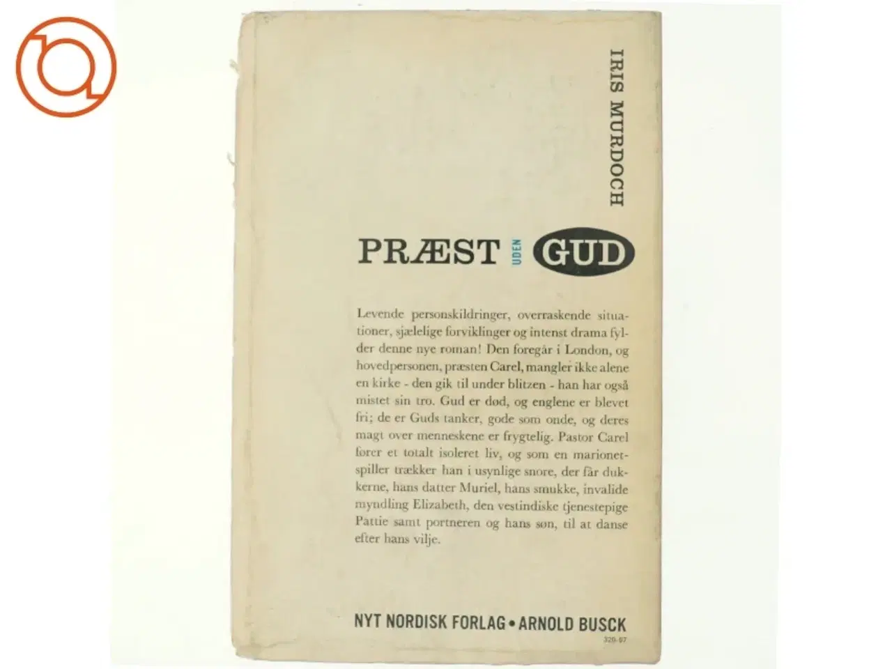 Billede 3 - Præst og gud af Iris Murdoch (bog)