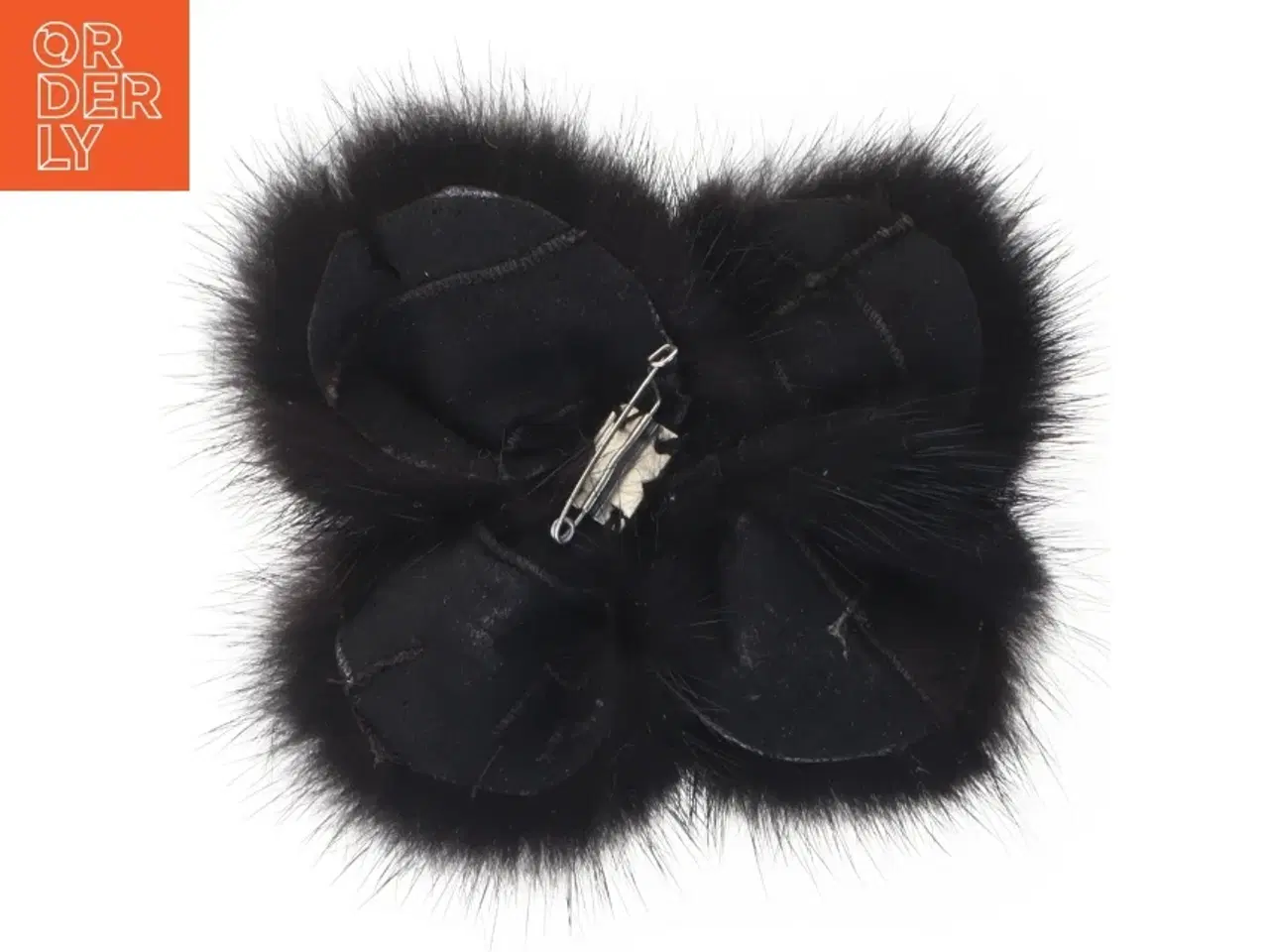 Billede 2 - Sort pelsbrosche (str. 10 x 9 cm)