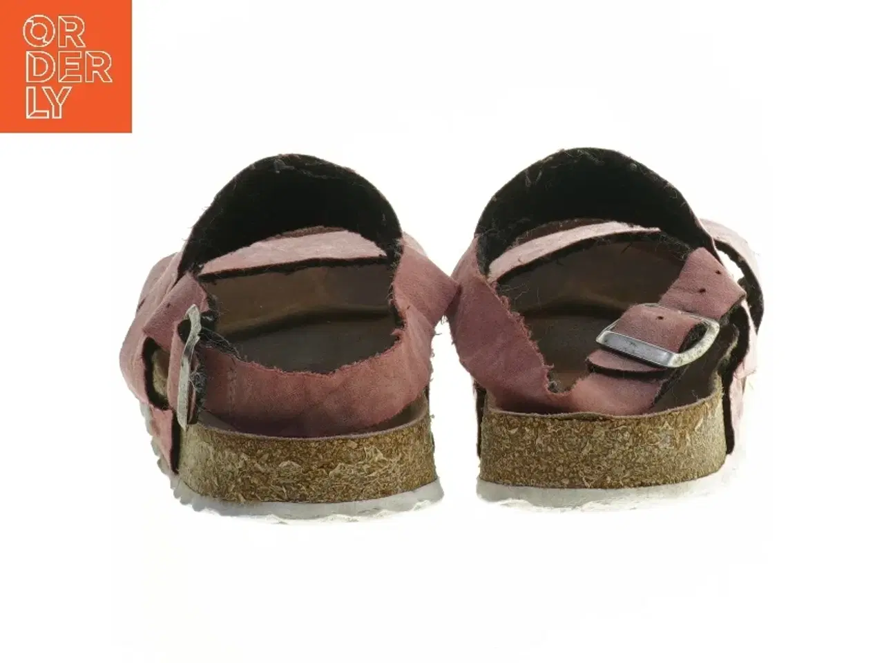 Billede 2 - Lyserøde sandaler med rem (str. 39 )