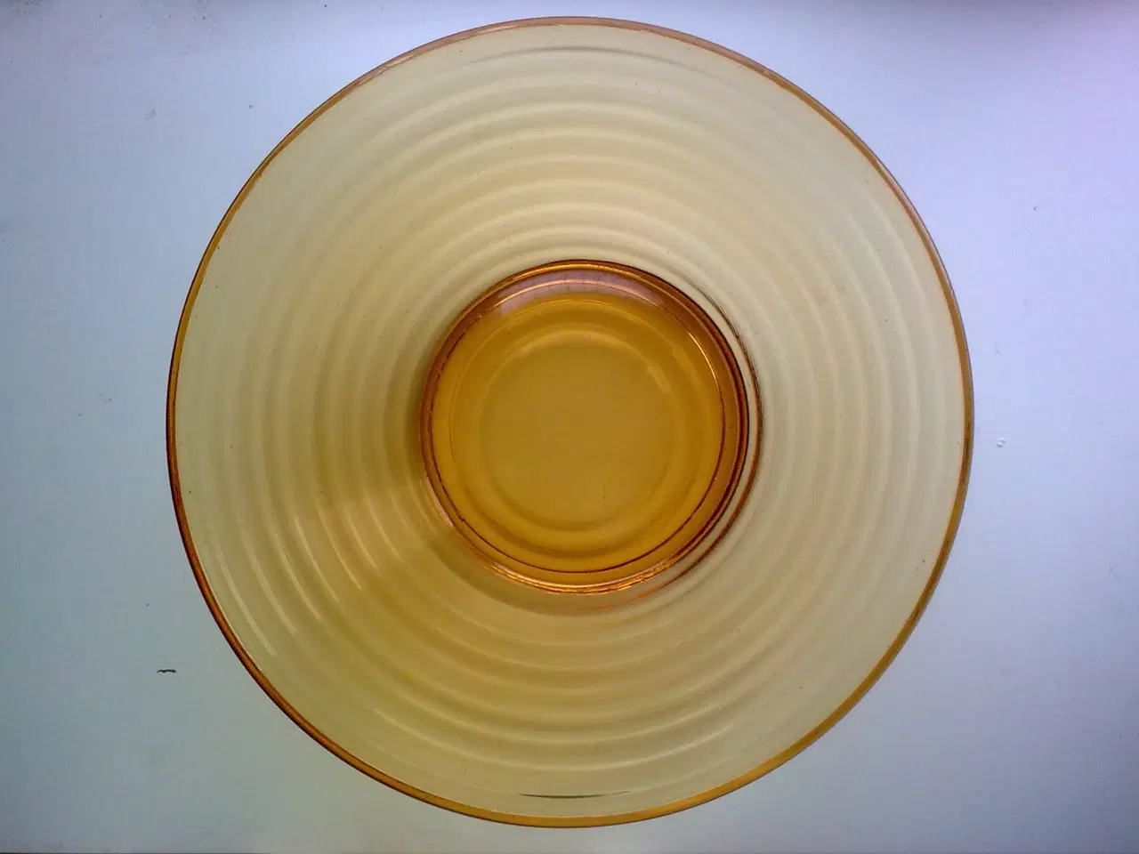 Billede 20 - Broksø DANMARK rød grå glas asiet & skåle