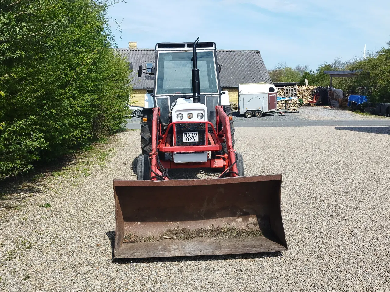 Billede 3 - Traktor David Brown 1210 med nr plade