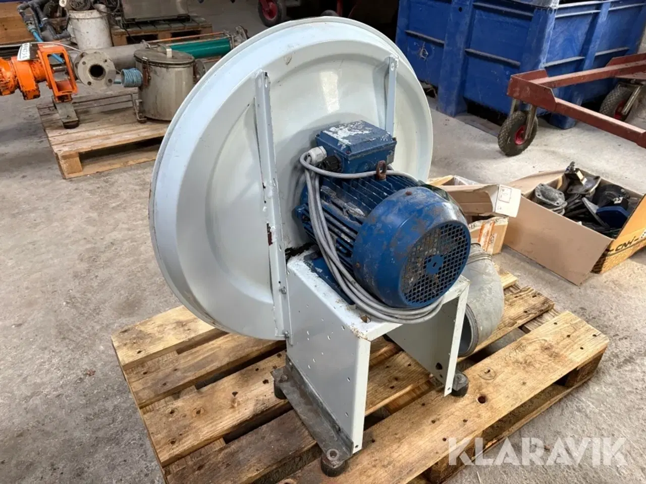 Billede 1 - Kornblæser Kongskilde Overgang indsugning