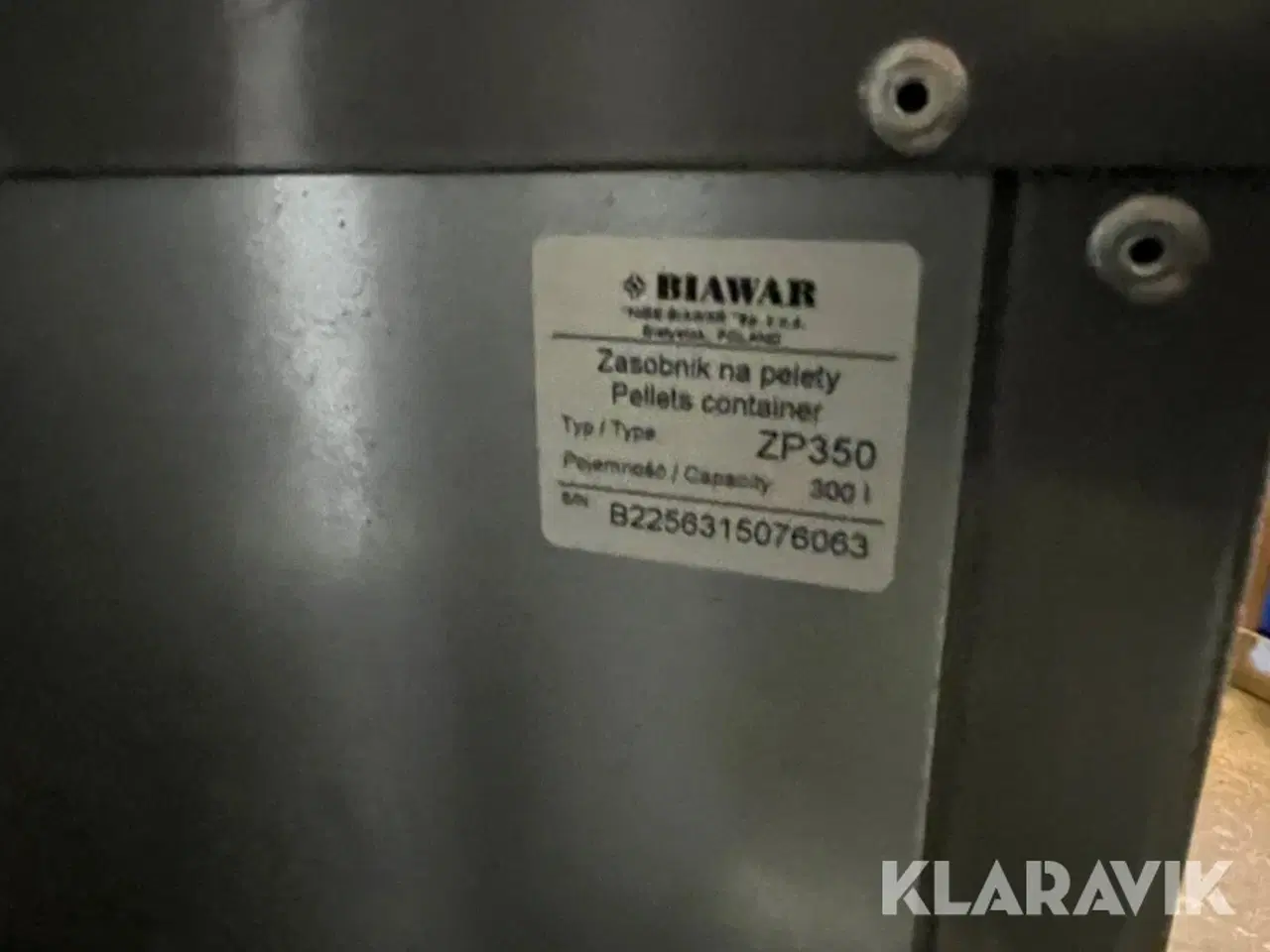 Billede 8 - Pillefyr Vølund Pellux 200E med 300 Liter magasin