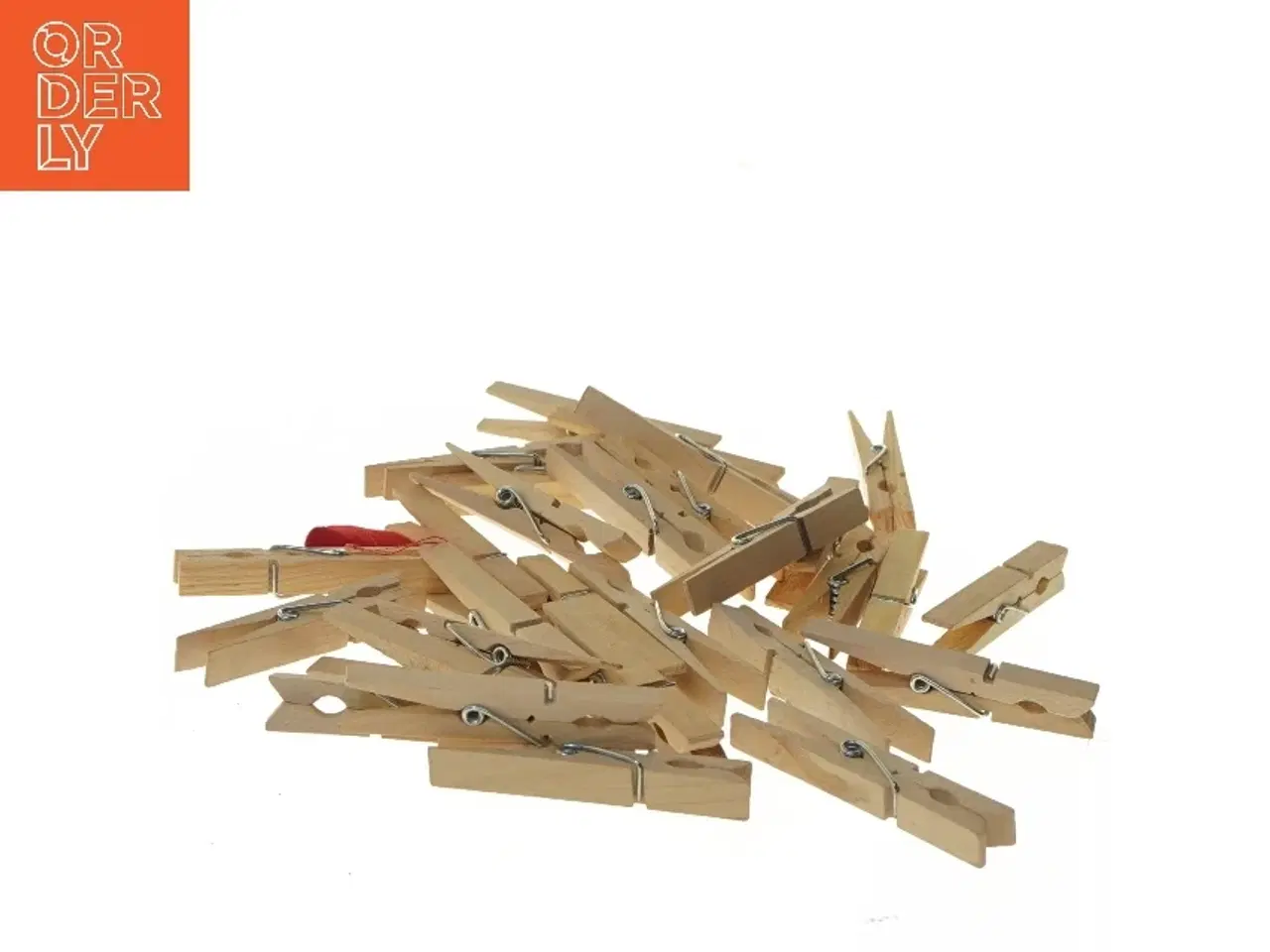 Billede 2 - Træ tøjklemmer (str. 7,5 cm)