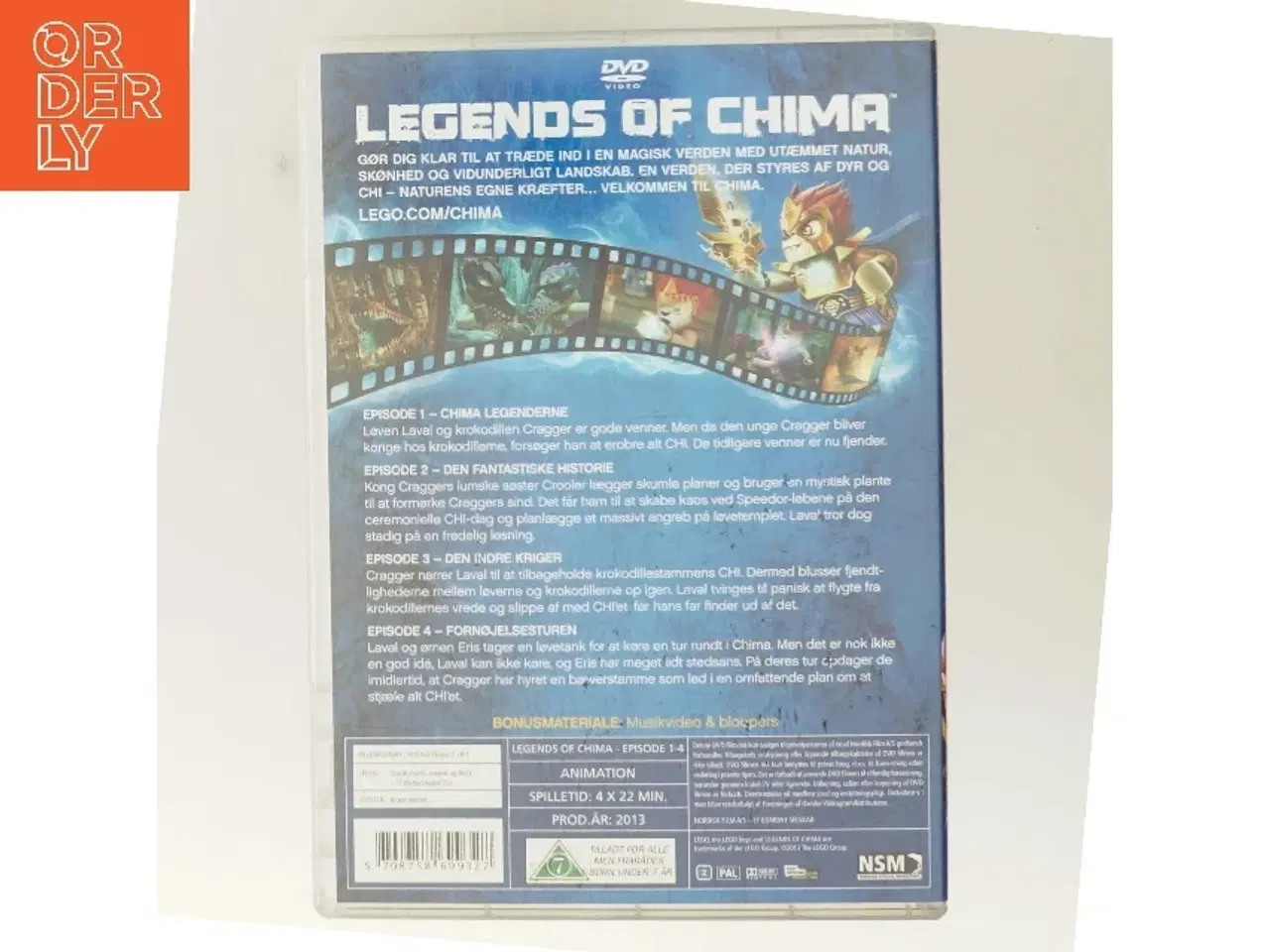 Billede 3 - LEGO: Legends of Chima, del 1 - episode 1-4 (DVD)