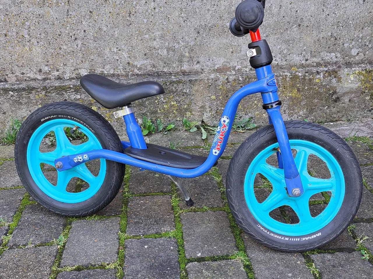 Billede 1 - Puky løbecykel, blå , 12" store hjul. 