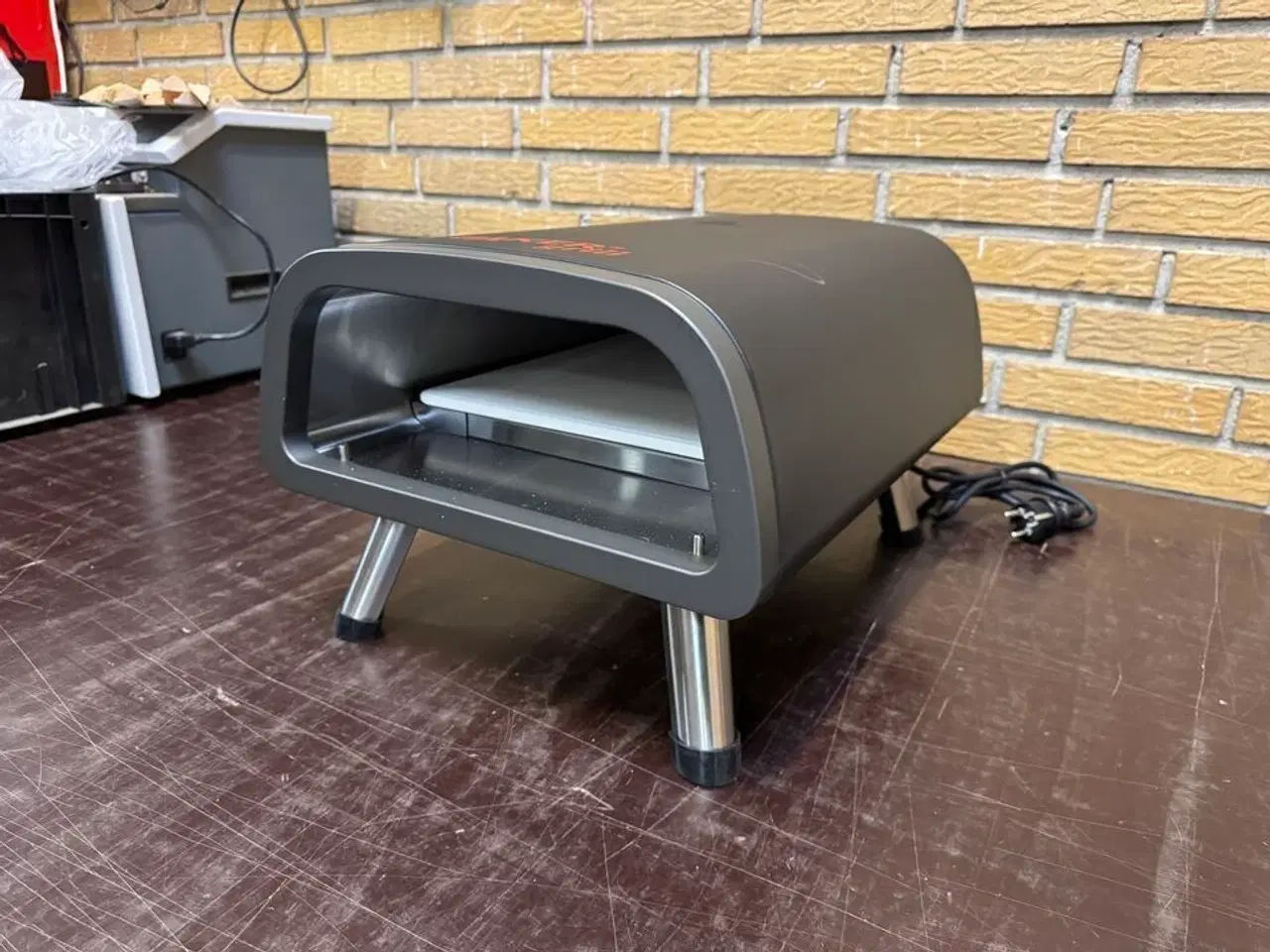 Billede 2 - Elektrisk 12" pizzaovn med pizzasten 2200W