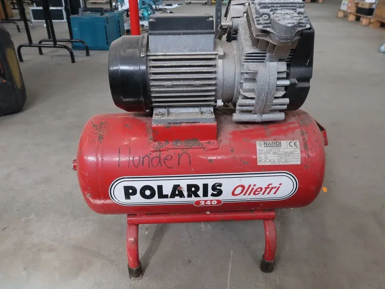 Billede 2 - Kompressor POLARIS 25L, 10 bar