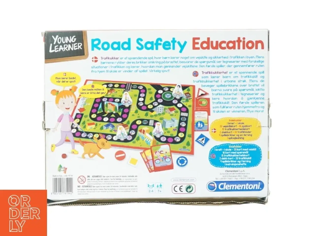 Billede 2 - Road safety education - brætspil om sikkerhed i trafikken (str. 35 x 27 cm)