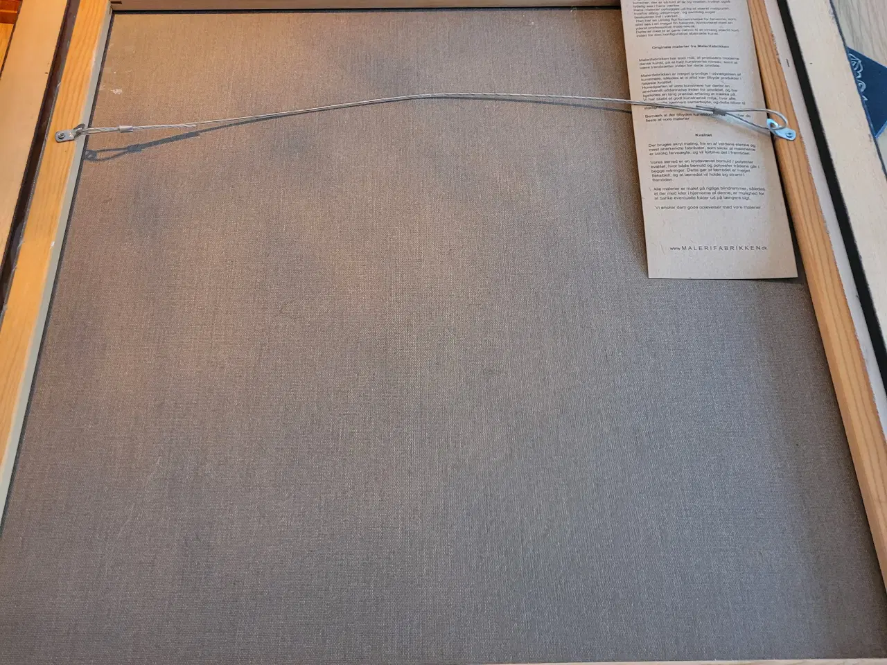 Billede 5 - Maleri, Jannic Biilmann, 65 x 65 cm