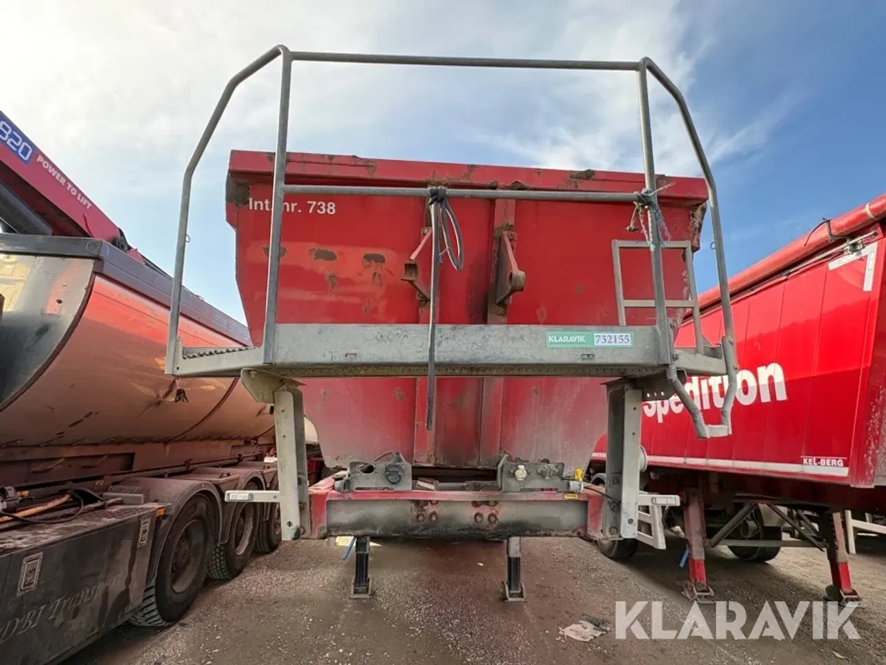 Billede 6 - Tiptrailer Kel-Berg 3-akslet