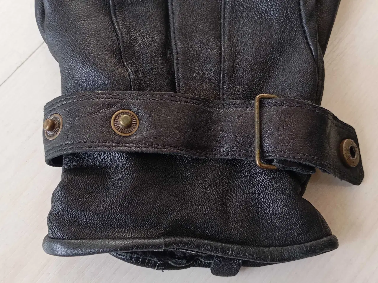 Billede 4 - Skindhandsker herre. Str. M.