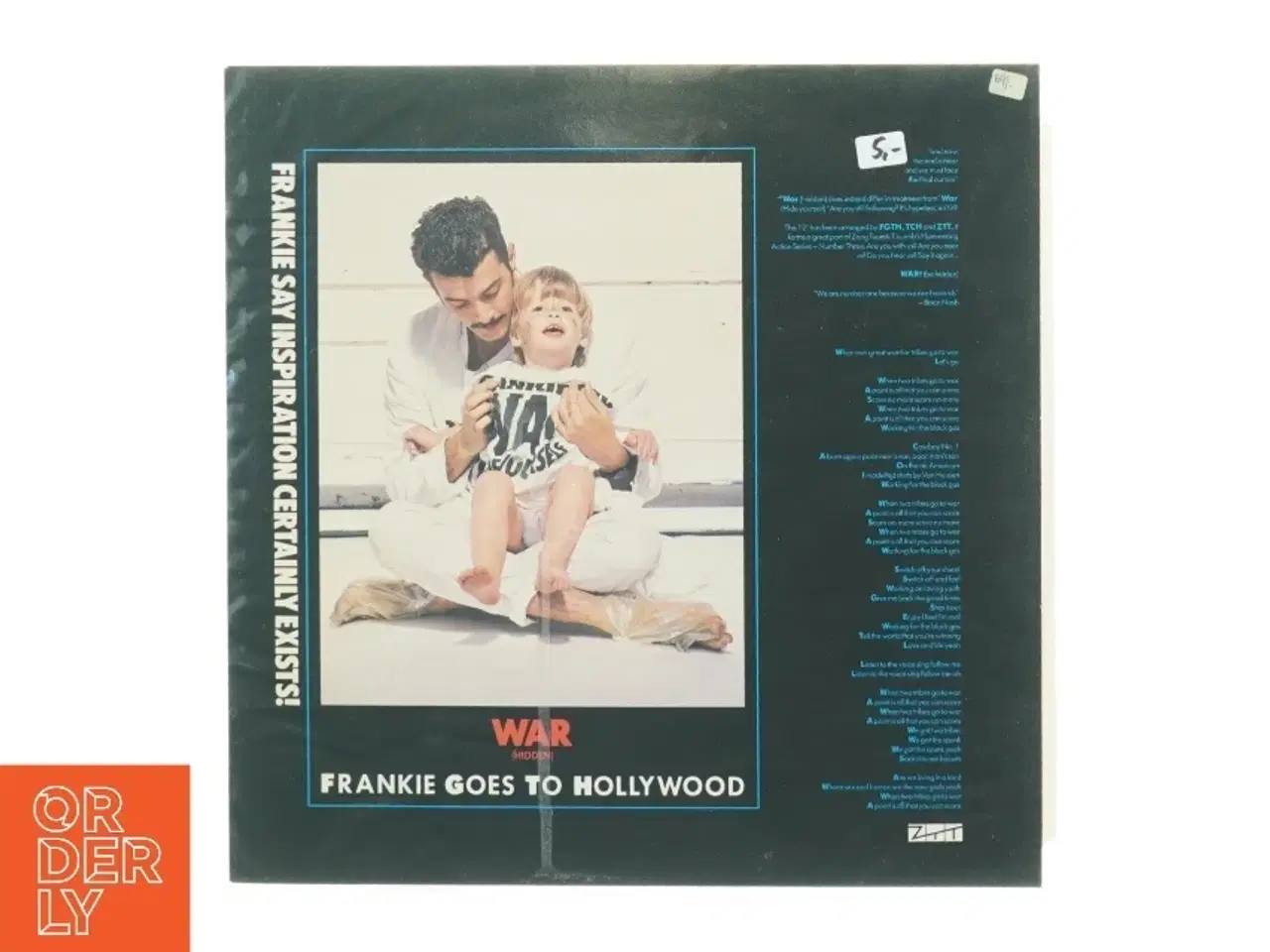 Billede 2 - Frankie Goes to Hollywood &#39;Two Tribes&#39; vinylplade (str. 31 x 31 cm)