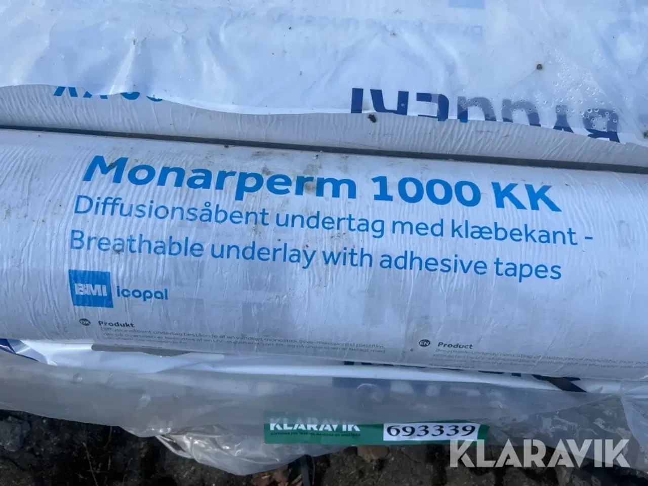 Billede 3 - Undertag Icopal Monarprem 1000 kk 3 ruller