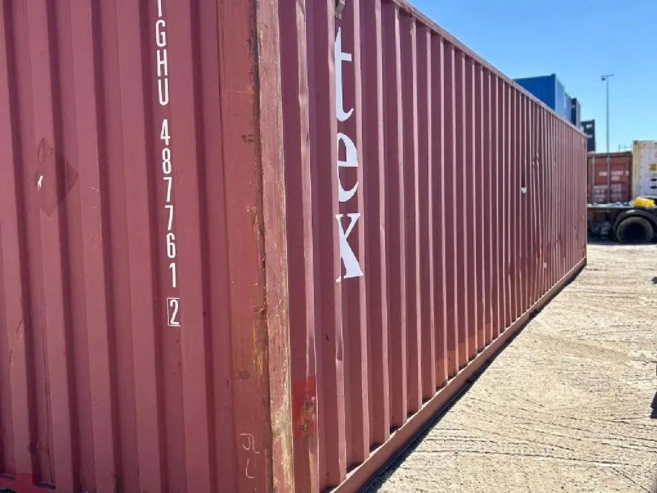 Billede 3 - 40 fods Container- ID: TGHU 487761-2 i Hvidovre
