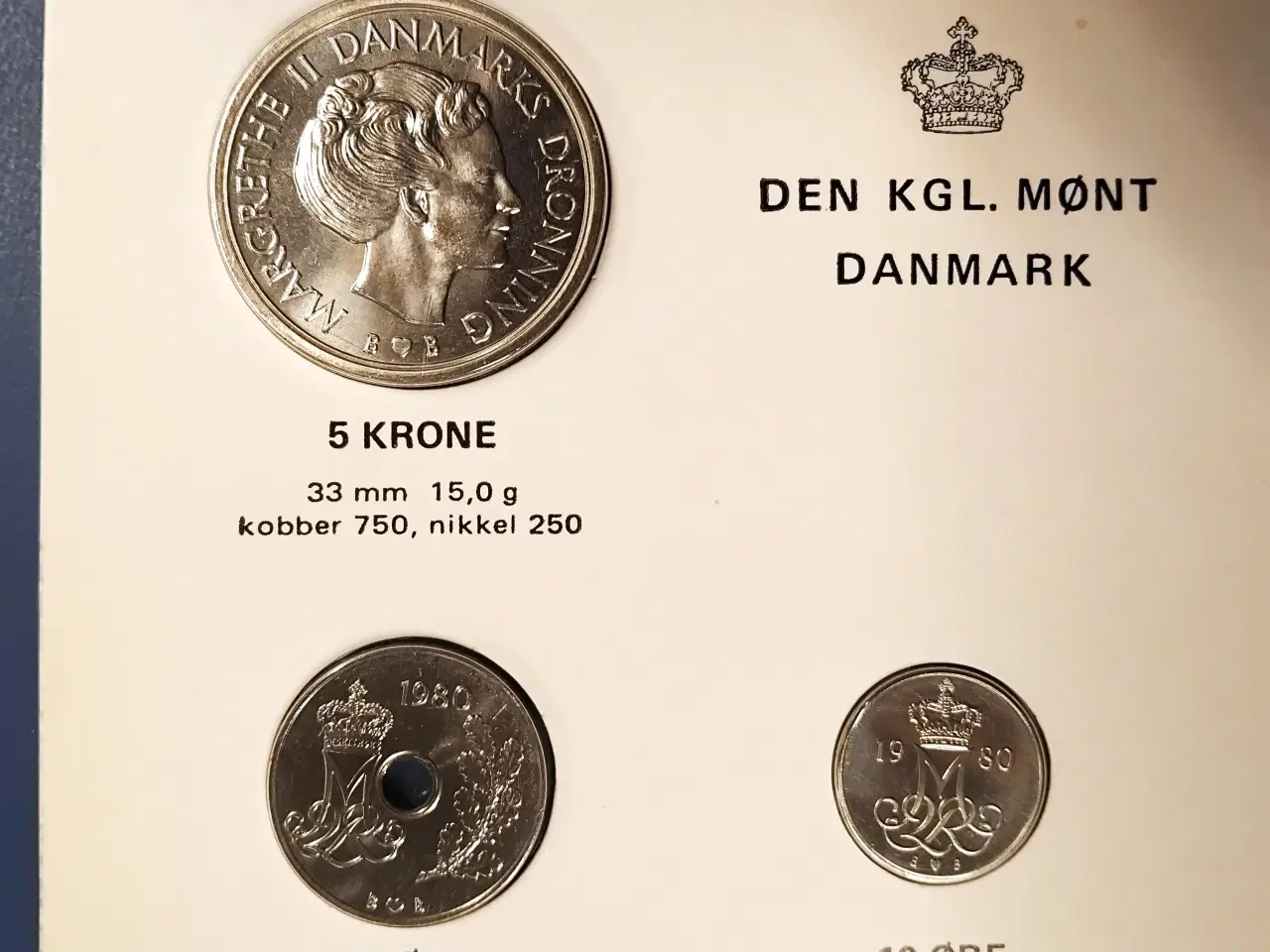 Billede 5 - DET KGL MØNT MØNTSÆT 1980 Det bedste og sjældneste