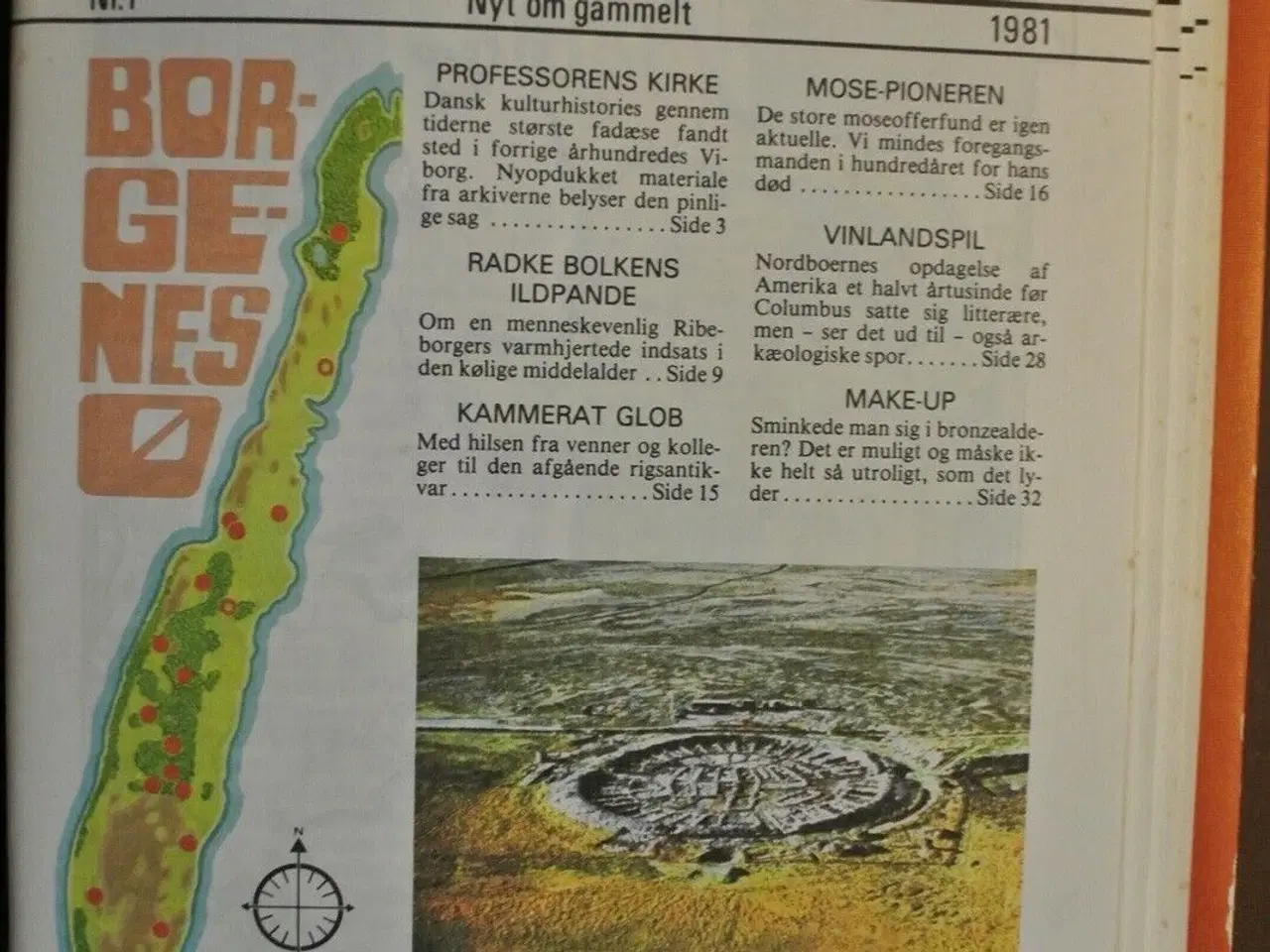 Billede 2 - skalk nr. 1-6 1981 i samlemappe, emne: historie og