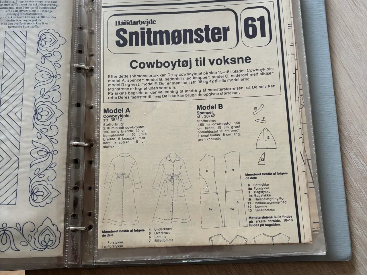 Billede 9 - Unik samling af Snitmønstre 