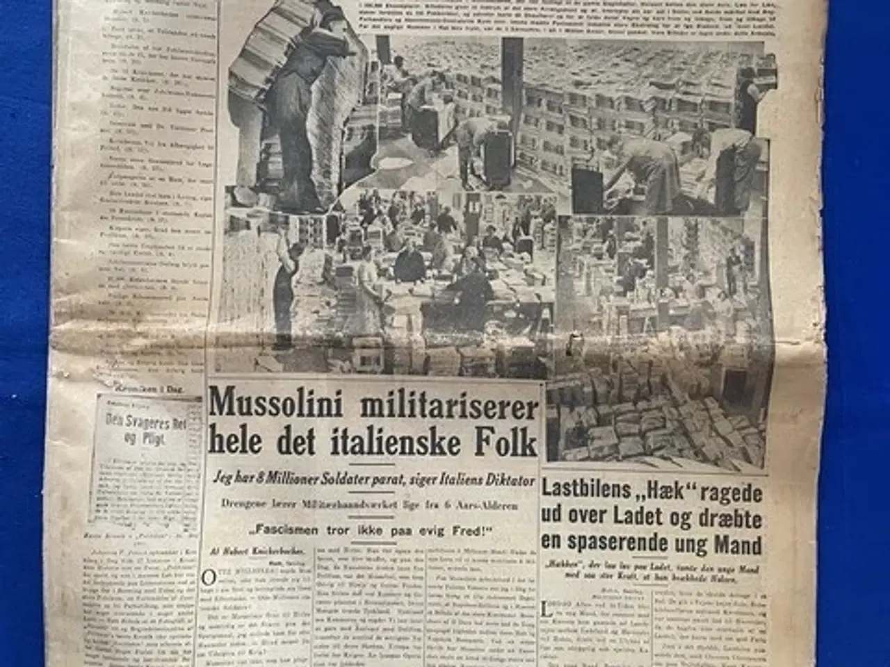 Billede 1 - Politiken - Jubilæumsnummer - 128 Sider - 40 Magasinsider - 1. Oktober 1934