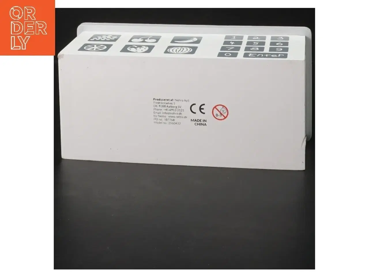 Billede 2 - Legetøj Vægt med trykknapper og skål fra Nethro (str. 18x9 cm)