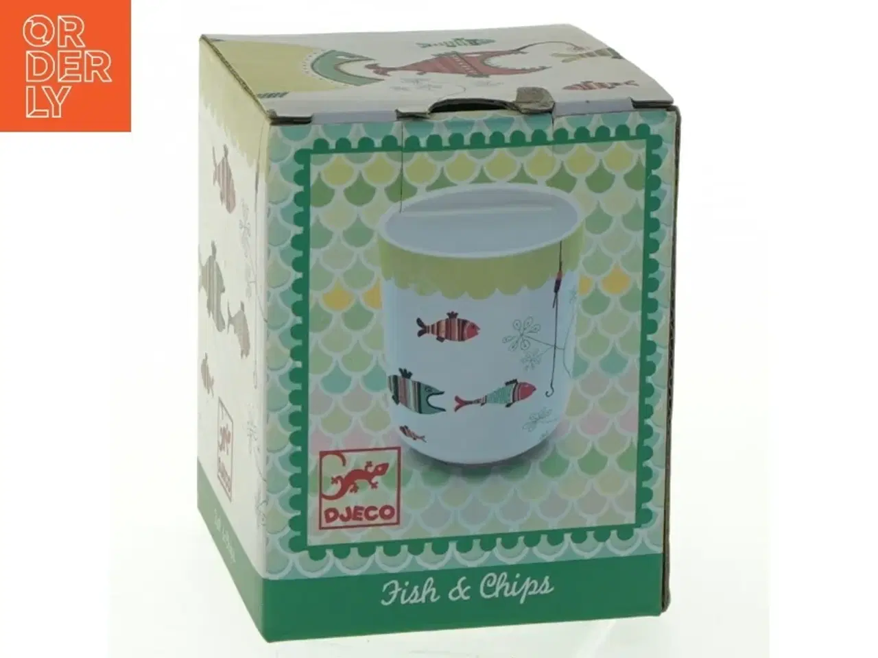 Billede 1 - Dekoreret porcelænskop fra Djeco (str. 10x8 cm)