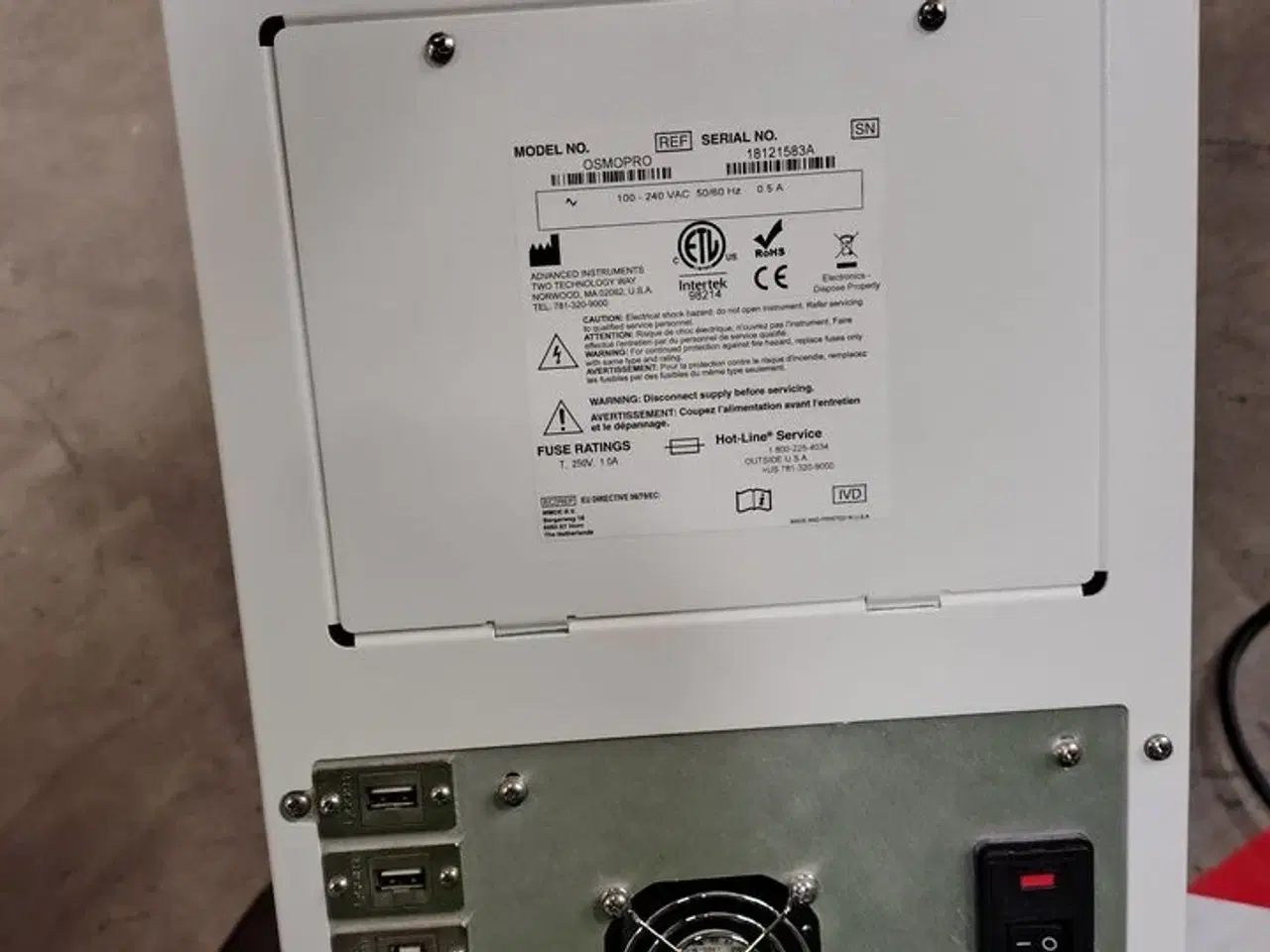 Billede 6 - Multi Sample Micro Osmometer ADVANCED INSTRUMENTS OsmoPro.