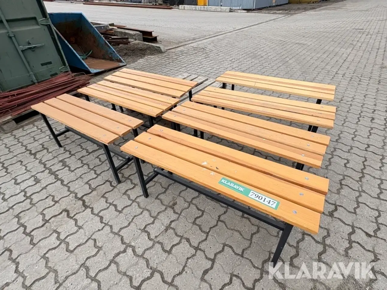 Billede 1 - Bænke 7 styk