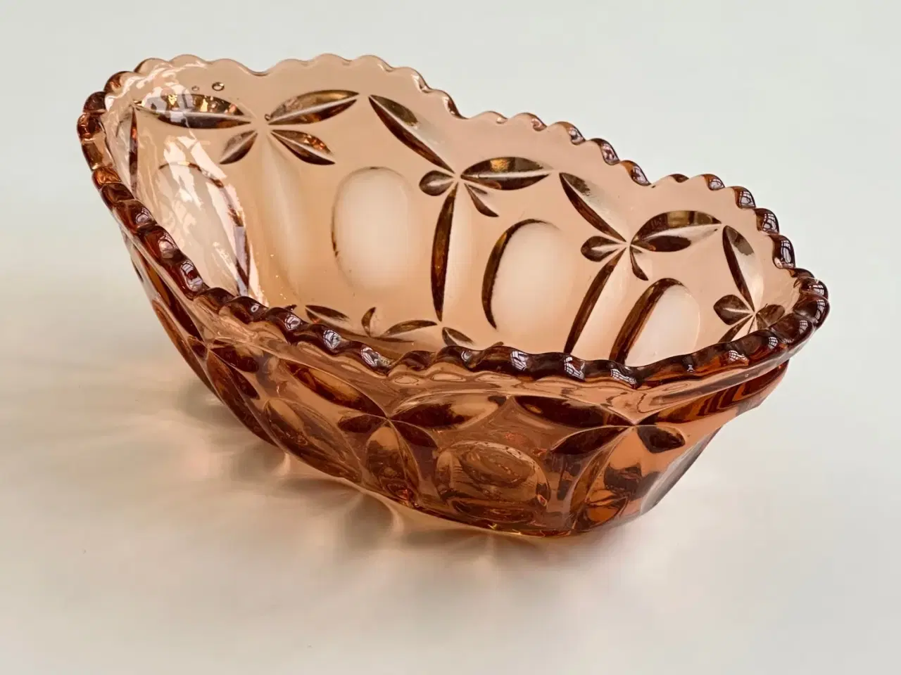 Billede 5 - Fyens Glasværk, rosa jardiniere