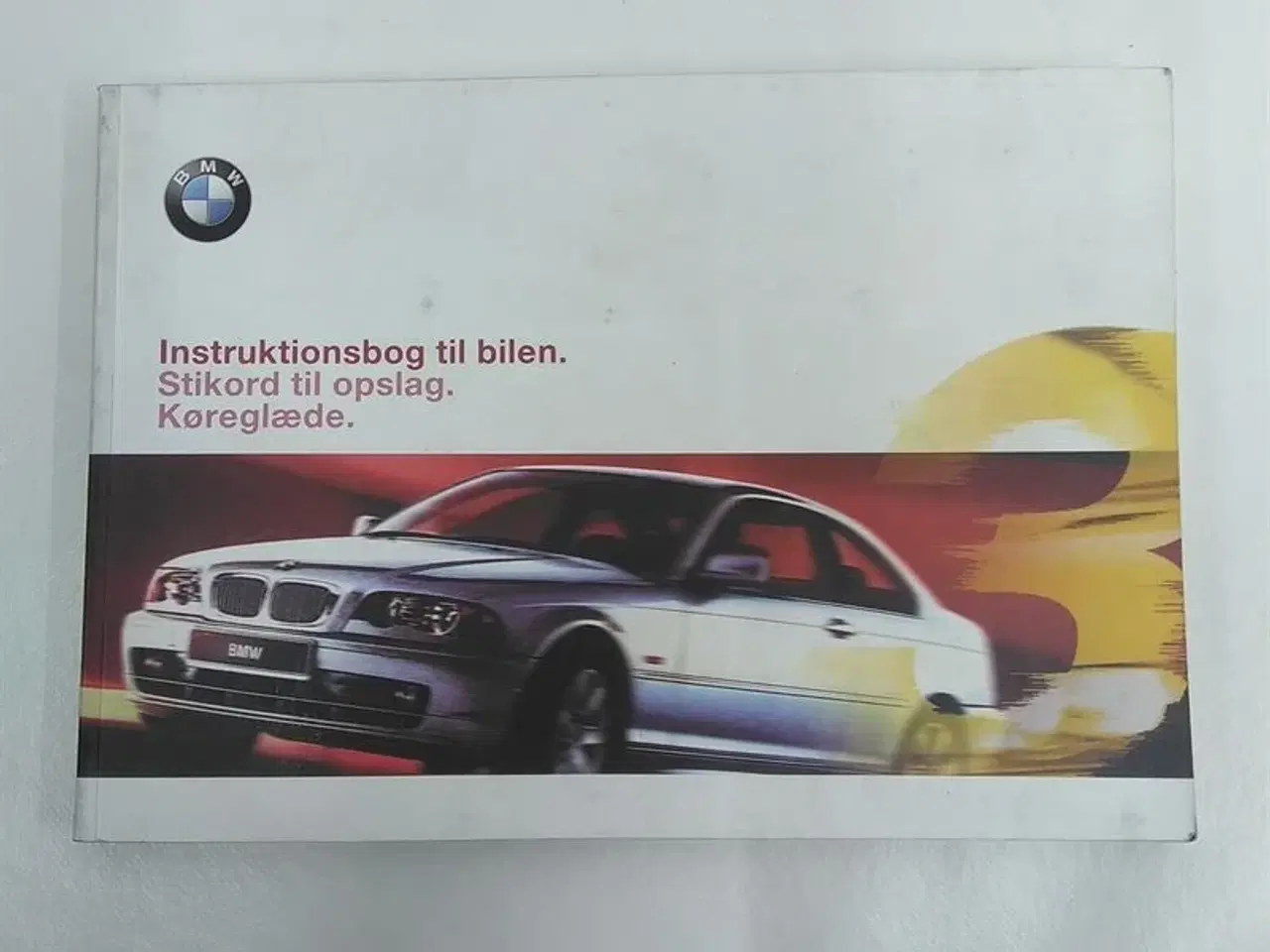 Billede 1 - Instruktionsbog dansk Coupe C23722 BMW E46