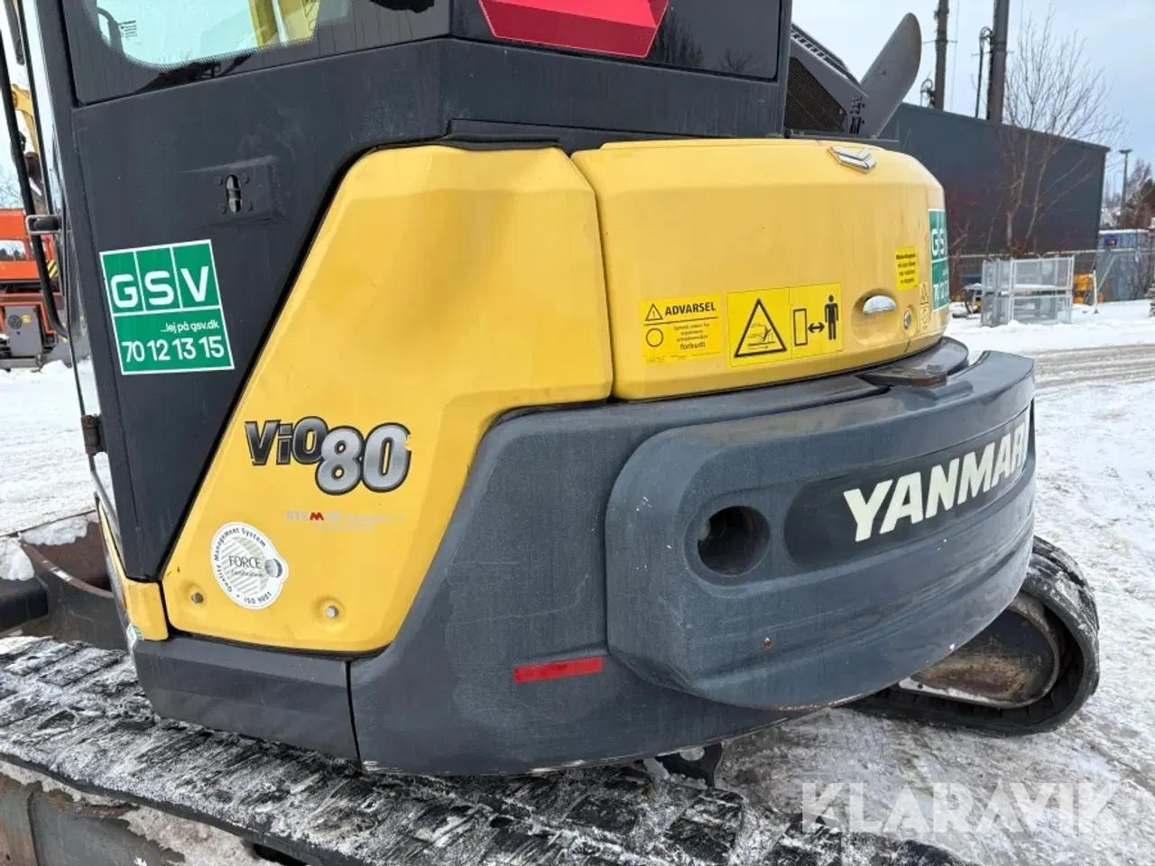 Billede 6 - Gravemaskine Yanmar VIO80-1A